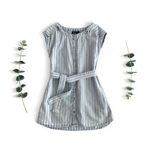 ✖️SOLD✖️Gap Railroad Stripe Dress